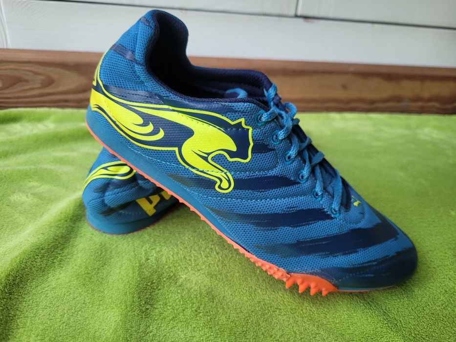 Kolce r 39 Puma sprinterskie Tfx Star V.2 + Blue in blue biegania