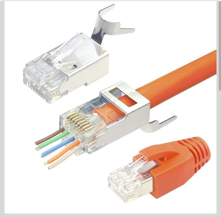Wtyczka zaciskowa RJ45