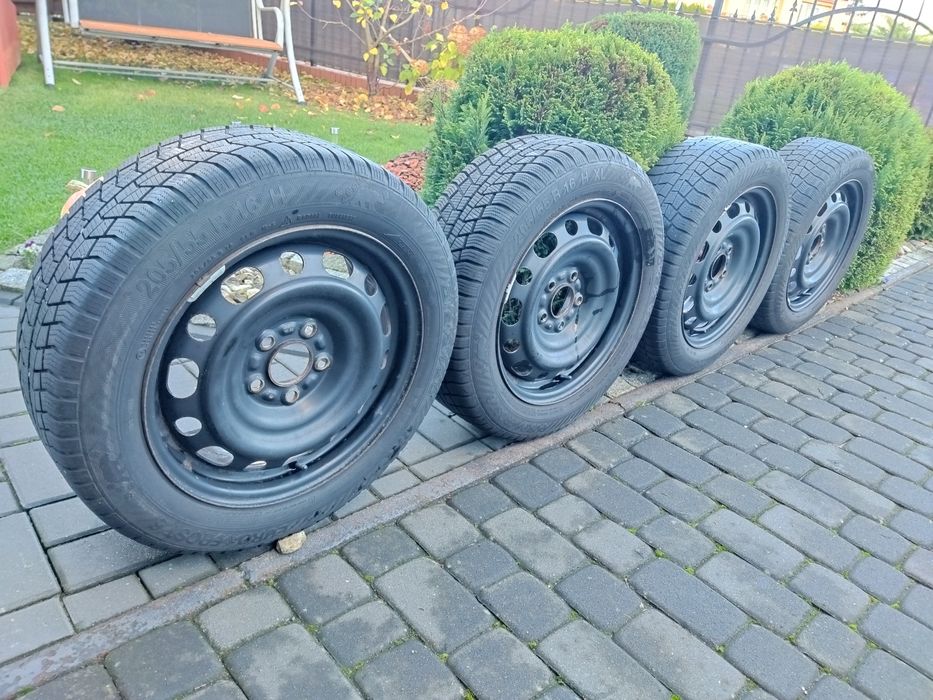 5x114,3 16 Cali Koła Stal 205/55/16 Mazda 3 Mazda 5