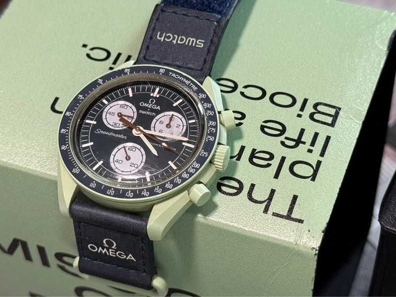 Omega x Swatch Earth SO33G100 - Noworoczna Rewolucja