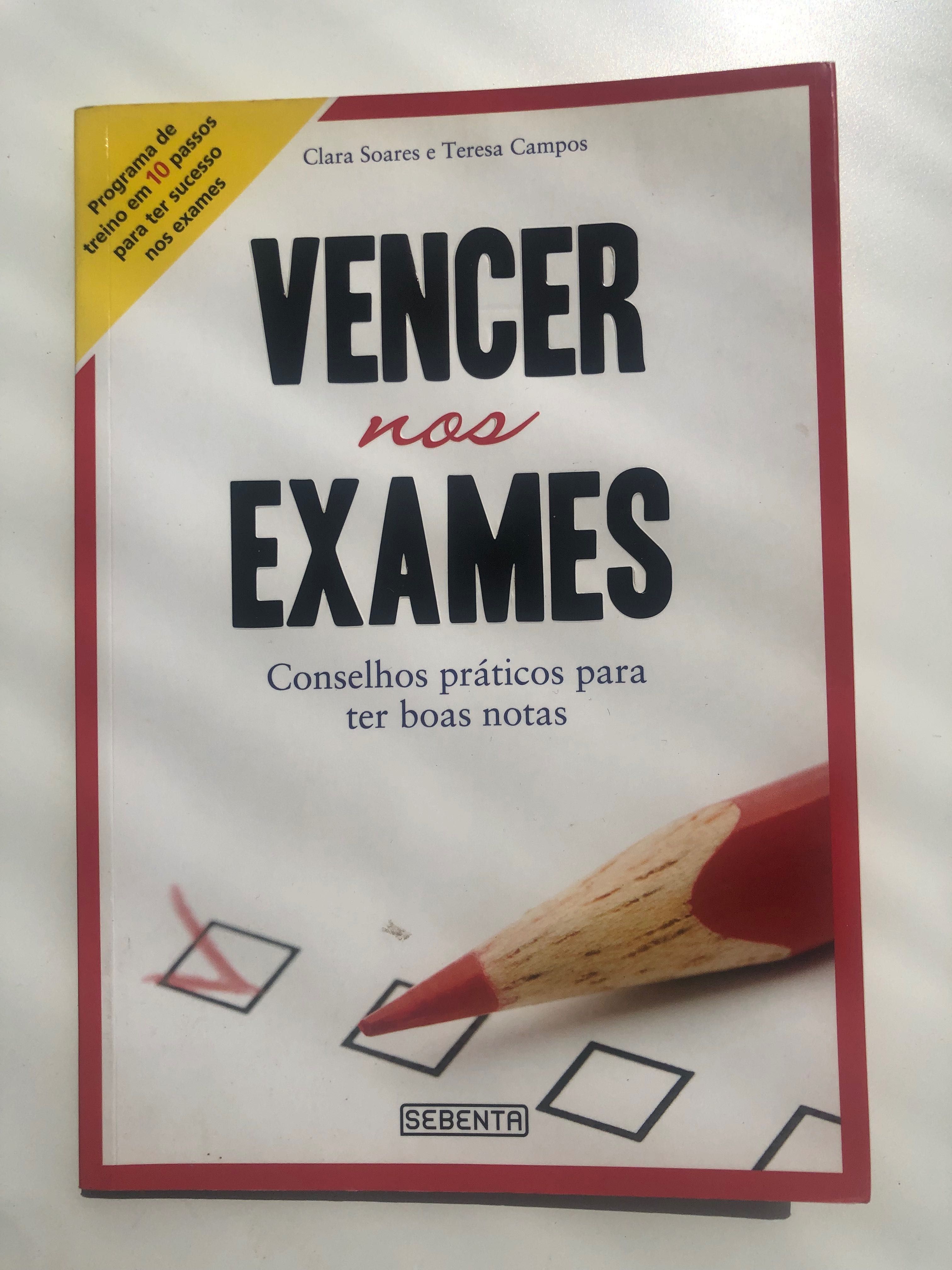 Livro "Vencer nos Exames - Conselhos práticos para ter boas notas"