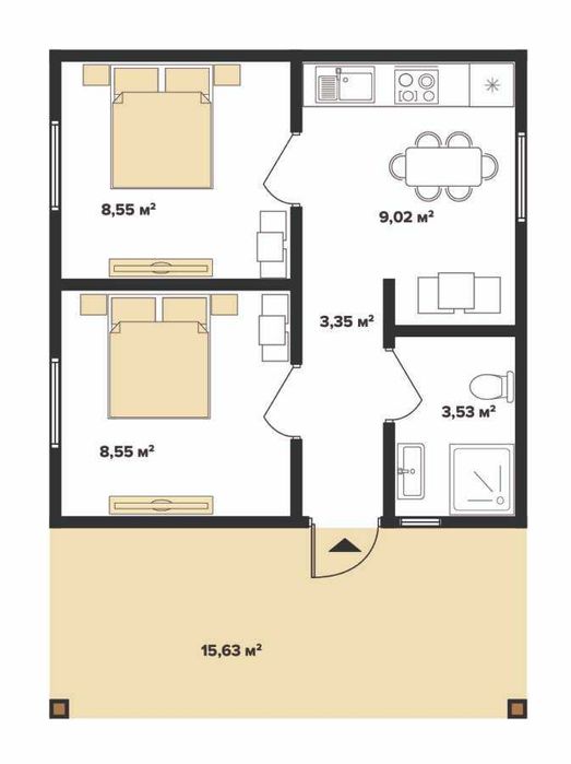 Будівництво ДЕШЕВО Будинку Комерція Магазину МАФів Офісів Готелю