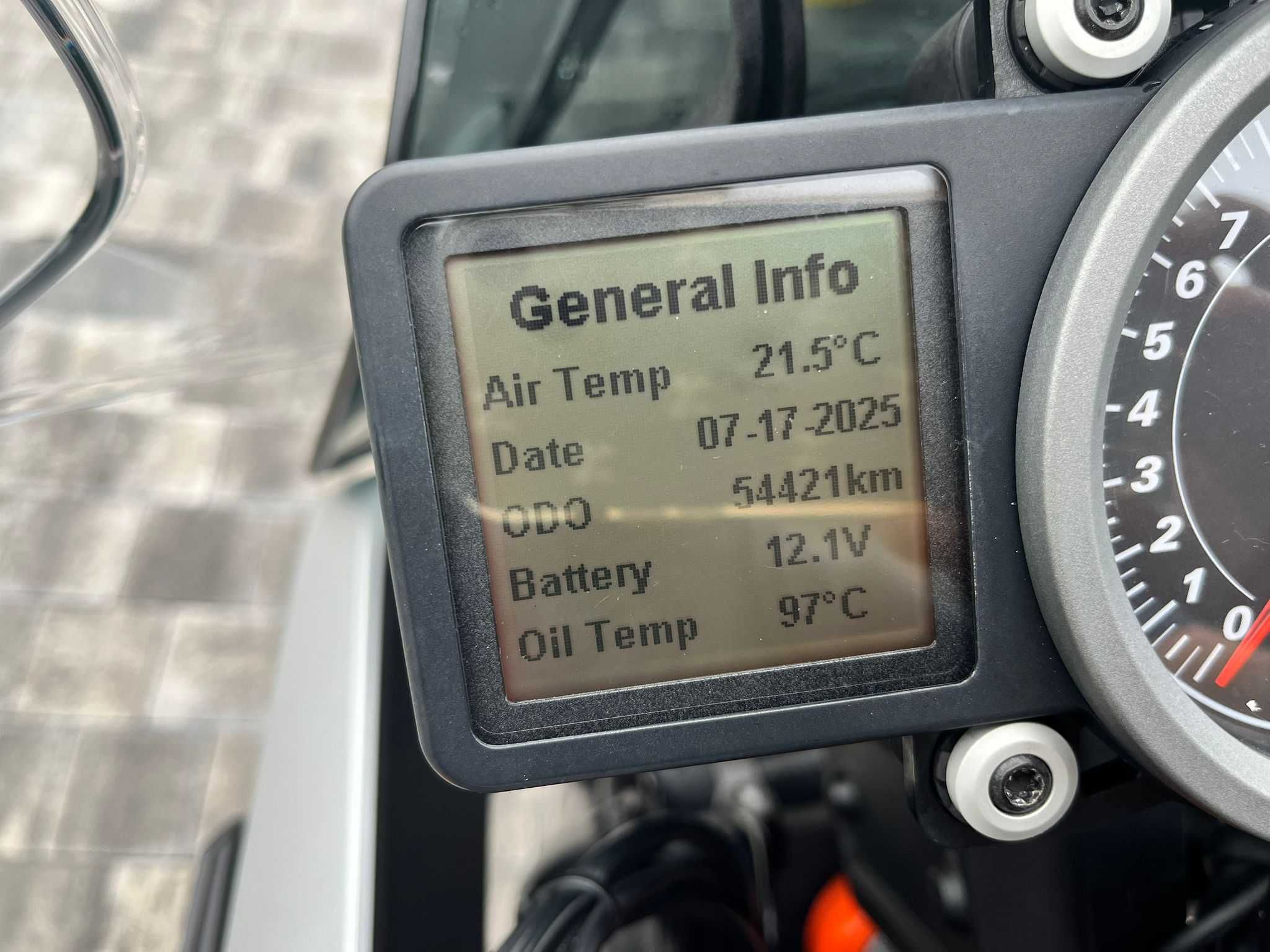 KTM  SUPER DUKE GT 1290  tryby jazdy el zawieszenie