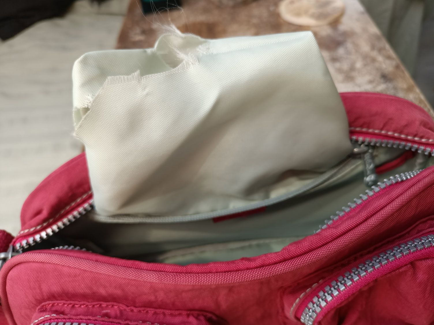 KIPLING torebka z małpką casual sportowa codzienna Boho Hippie okazja