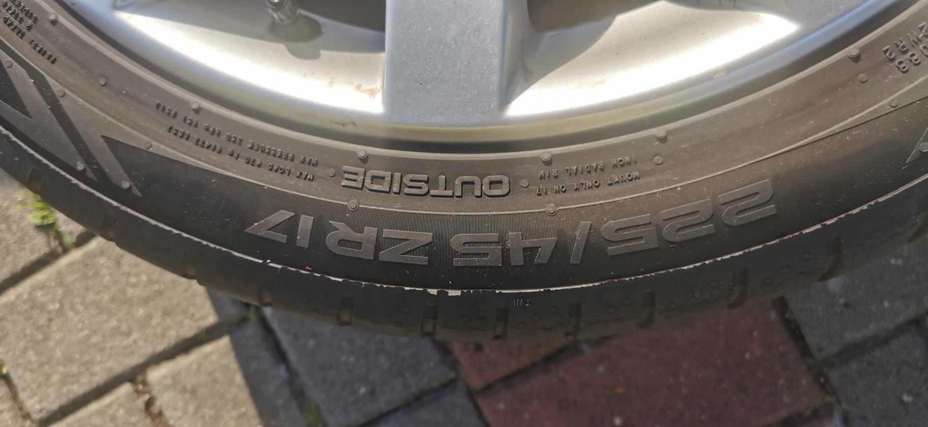 Alufelgi + opony letnie Nokian