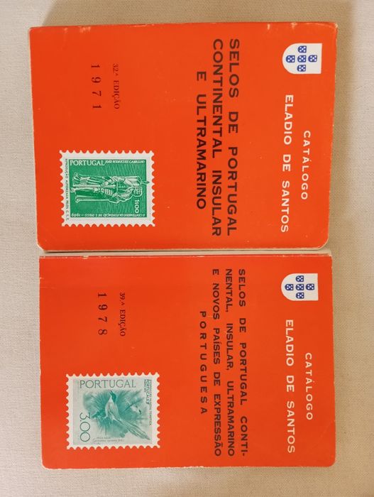 Catálogo Eládio de Santos Selos de Portugal Continental...