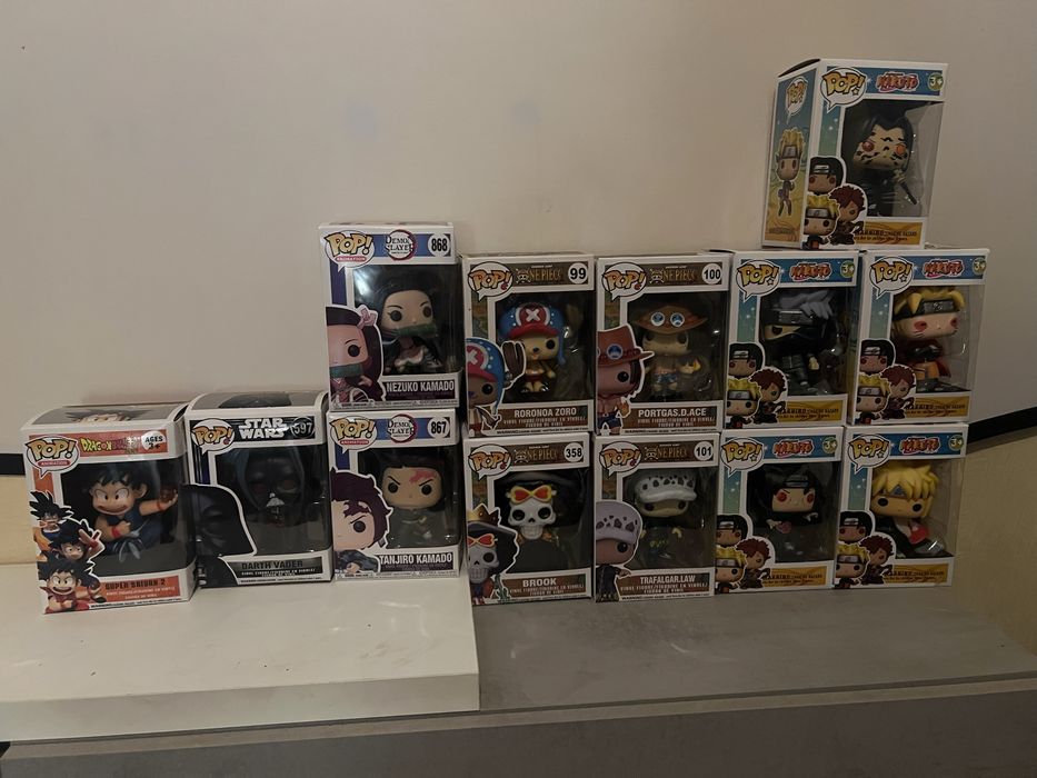 Pop figures , figuras (diferentes valores )