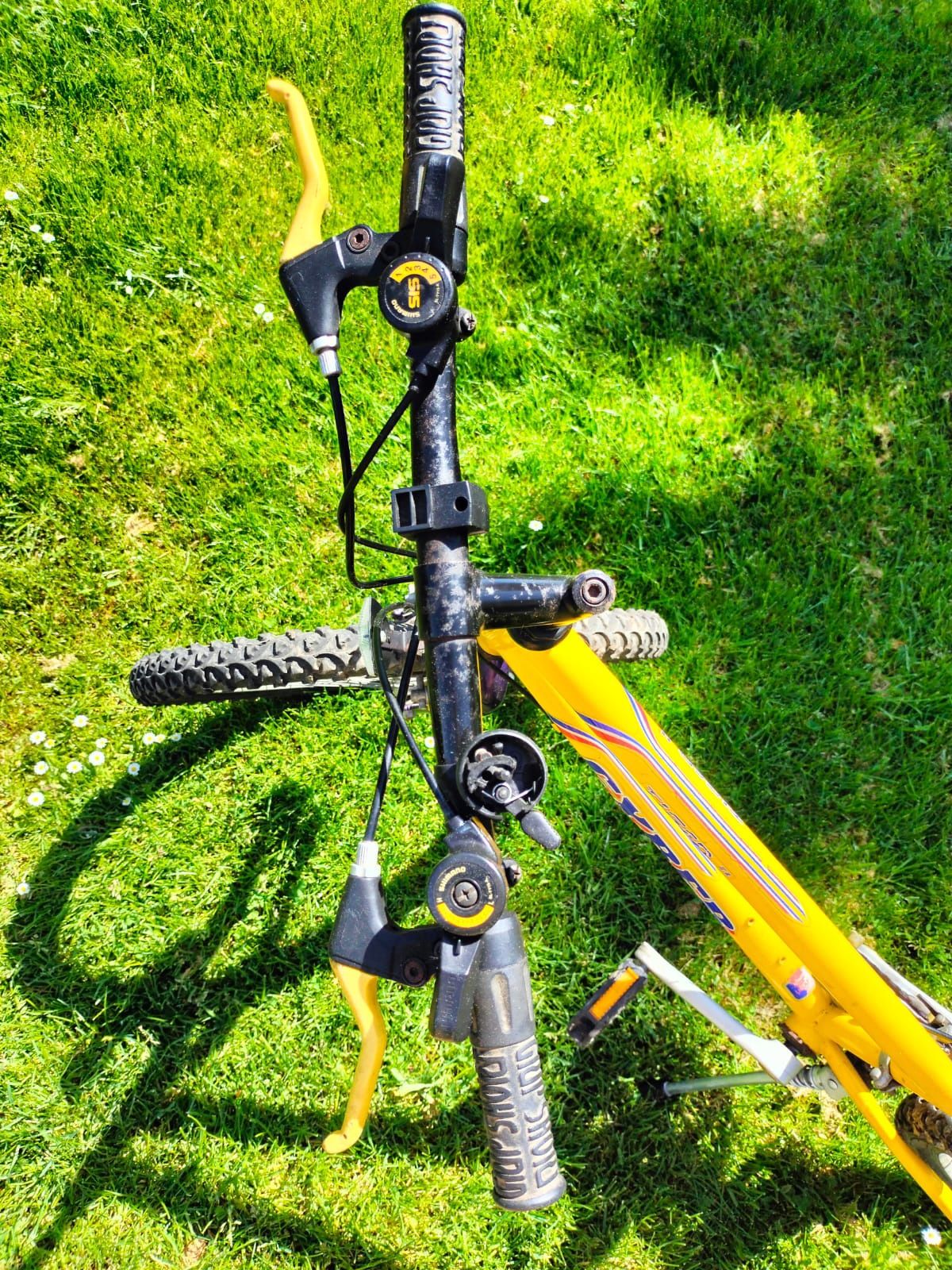 Rower używany żółty