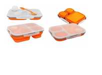 pojemnik pudełko lunchbox silikonowy ekologiczny vege