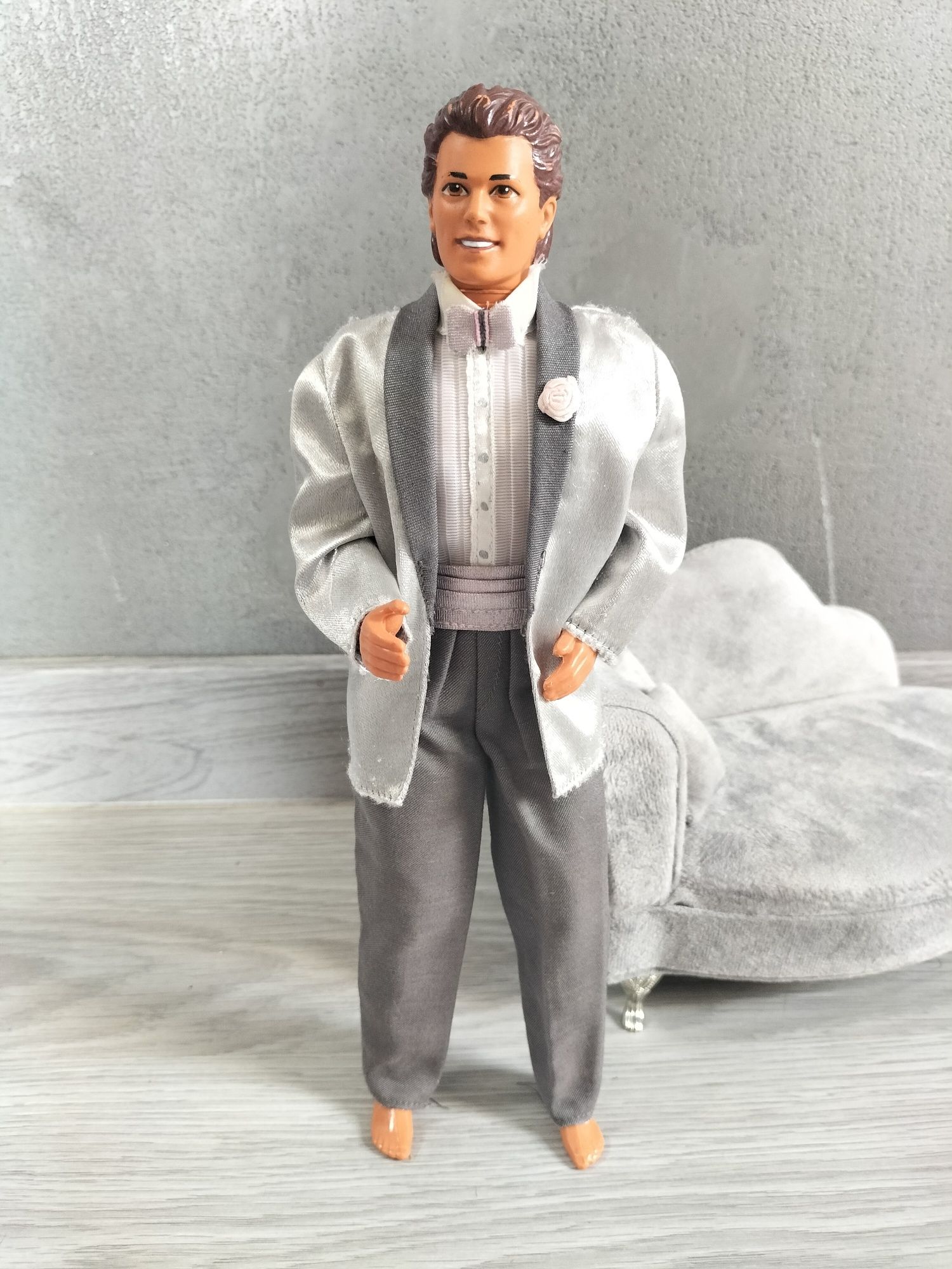 Lalka Barbie Ken Wedding Day Alan Mattel 1990 Vintage doll