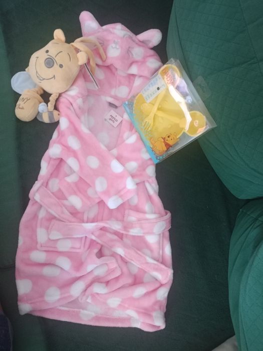 Szlafrok dla dziewczynki+gratisy