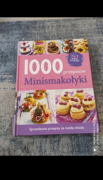 Książka kucharska 1000 przepisów na minismakołyki