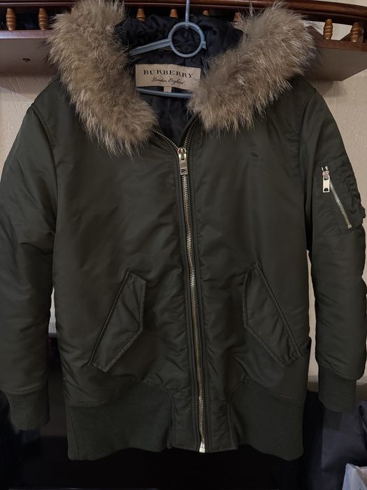 Парка burberry женская