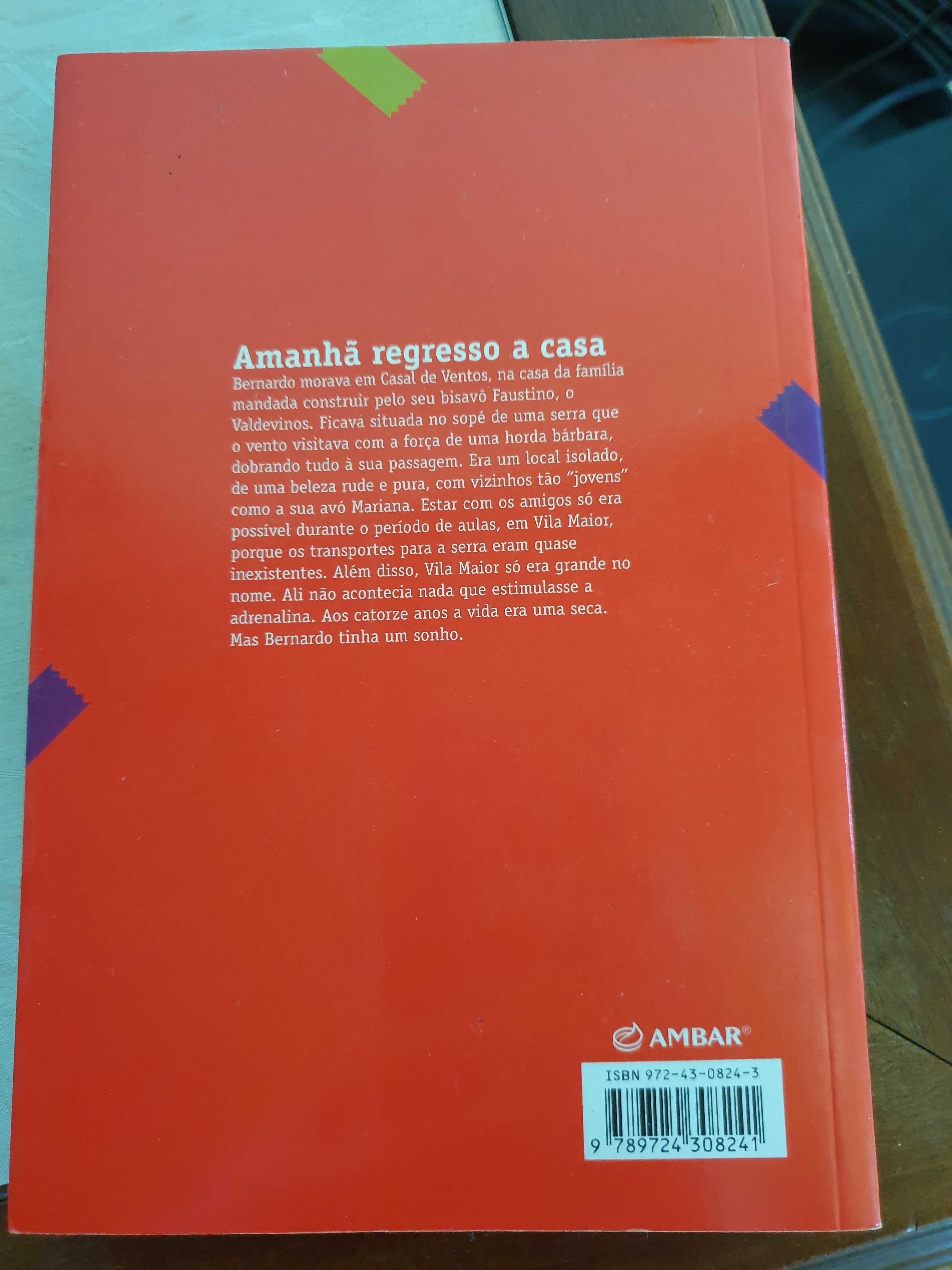 Livro "Amanha regresso a casa" em bom estado