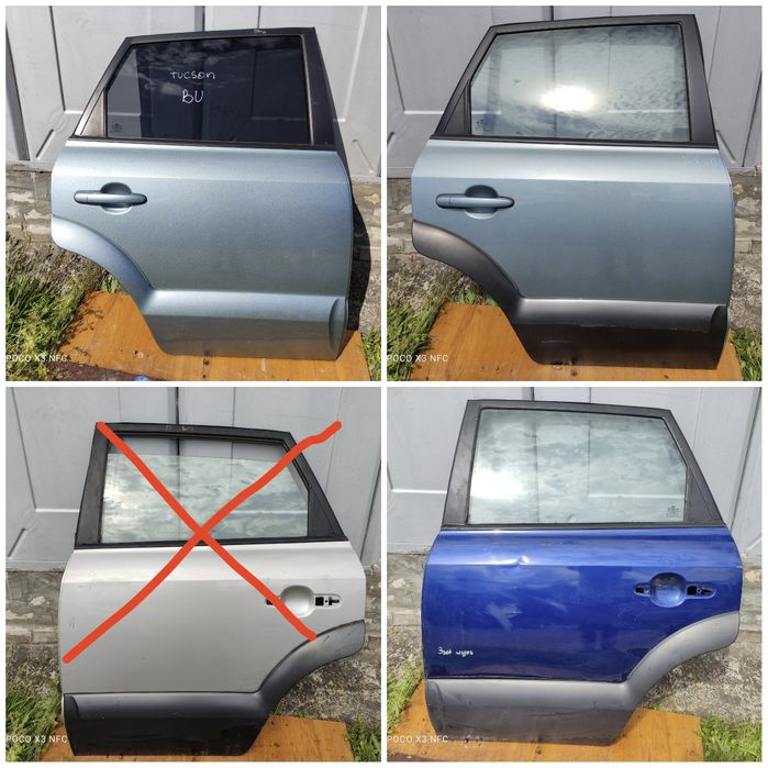 Hyundai Tucson, Хюндай Тюксон дверь задняя