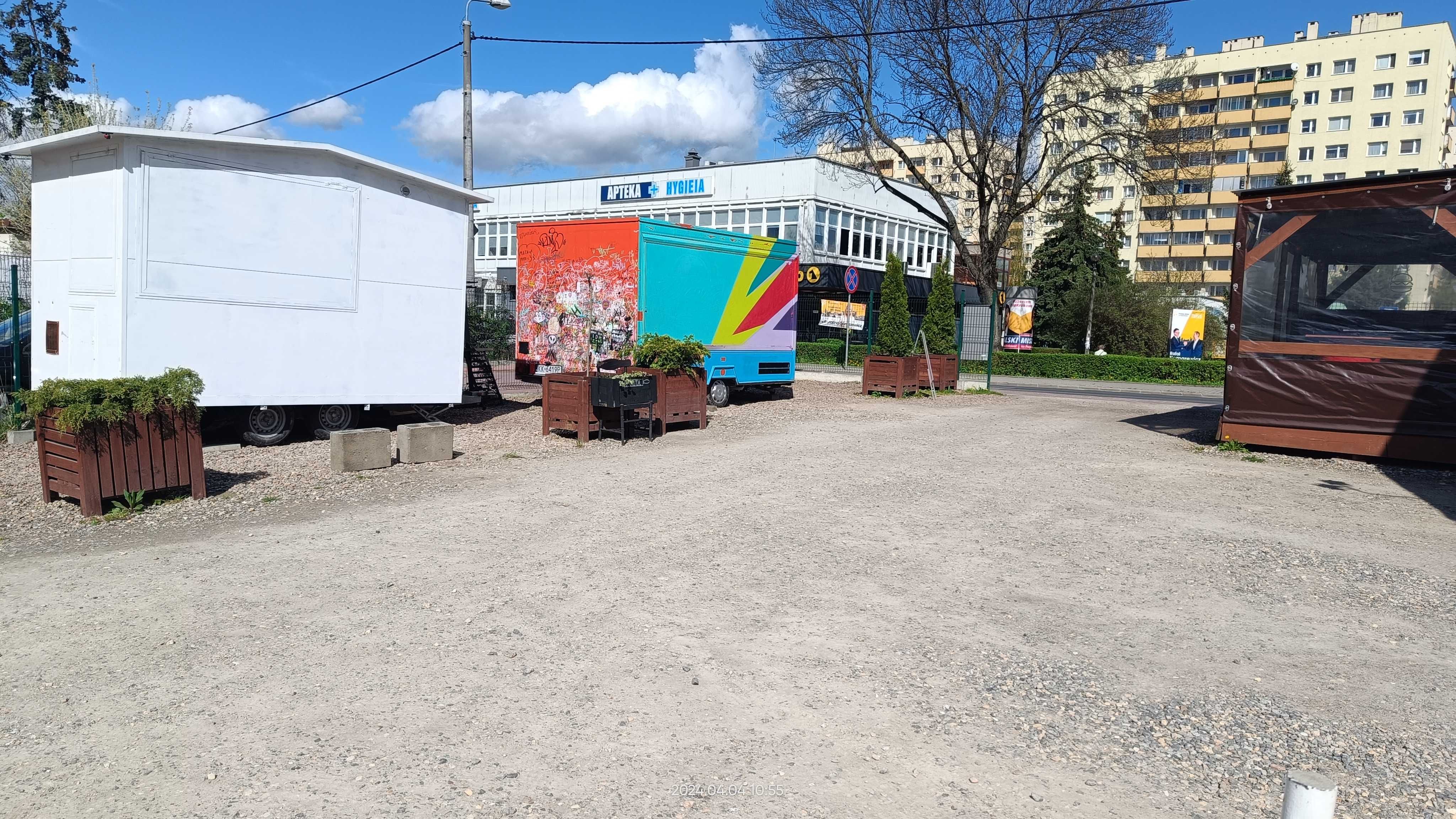 Miejsce pod gastronomię foodtrack food truck przyczepa Kraków Prądnik