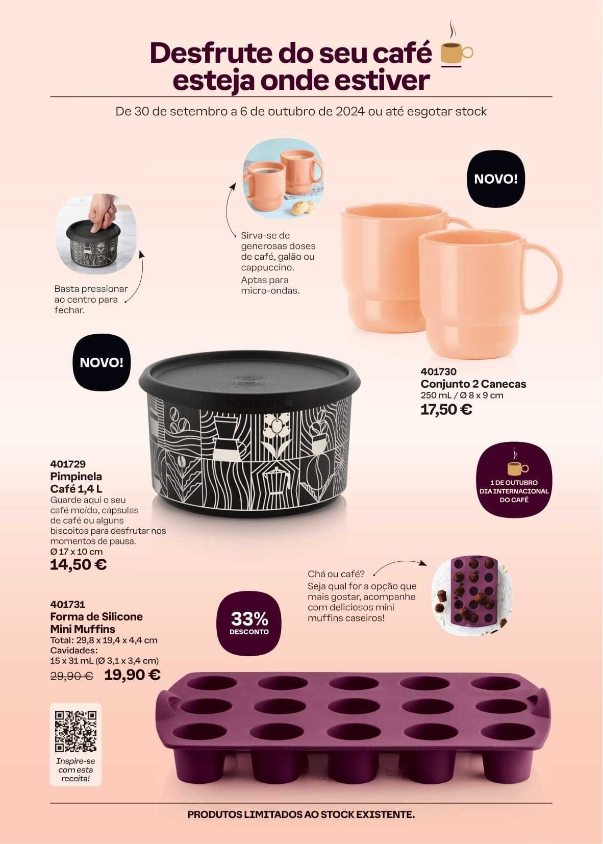 Promoções Tupperware até 6 de Outubro