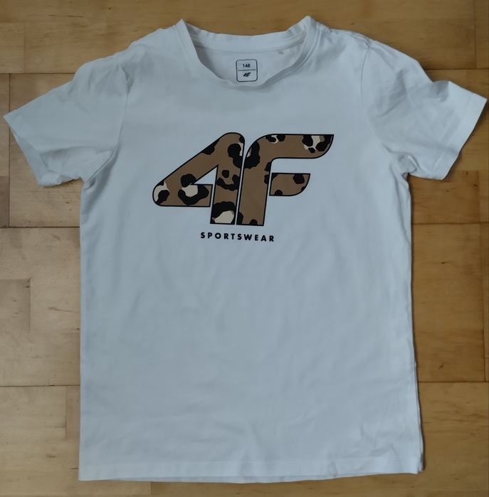 Bluzki 4F, zestaw 2 szt białe 146