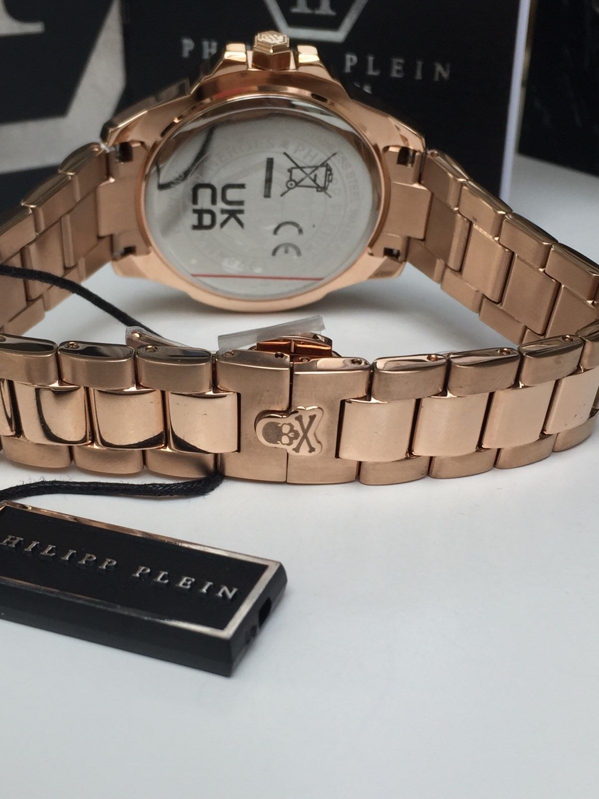 Знижка! Philipp Plein $kull жіночий годинник,  Gold