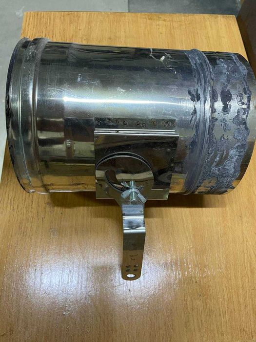 Регулятор тяги Ø180 мм, товщиною 0.5 мм з нержавіючої сталі