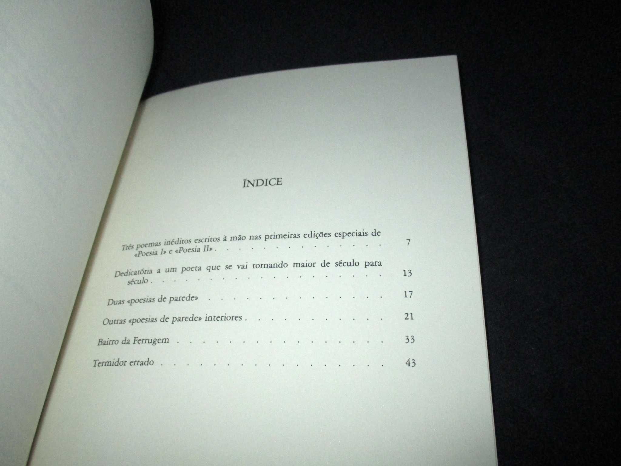 Livro A Poesia Continua Velhas e Novas Circunstâncias José G. Ferreira