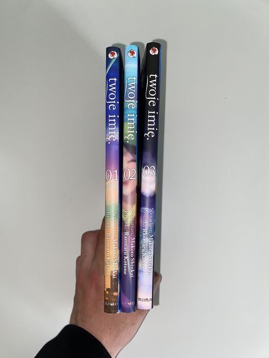 Kolekcja trzech mang Twoje Imię