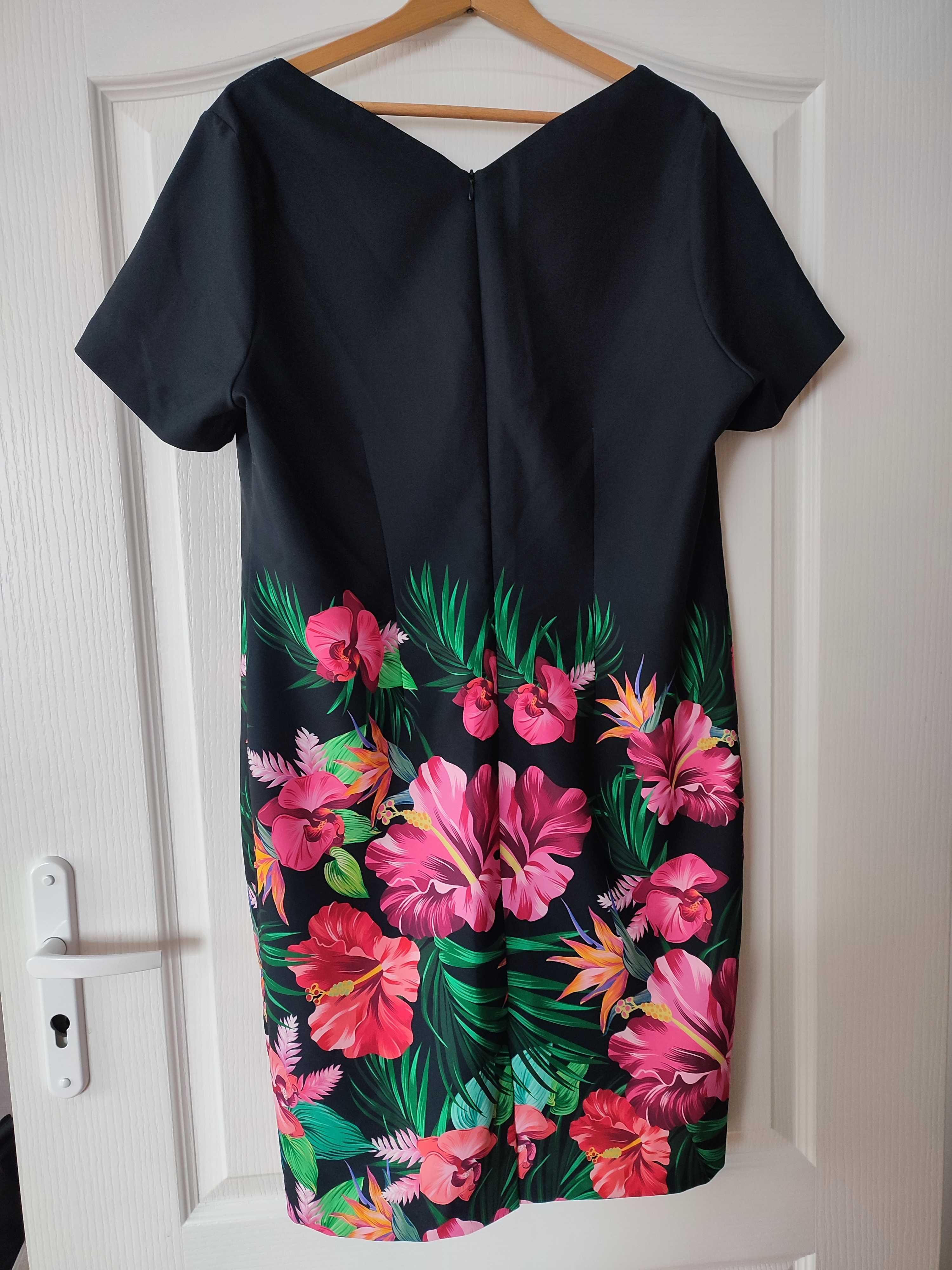 Suknia/sukienka damska, elegancka, klasyczna rozmiar 50