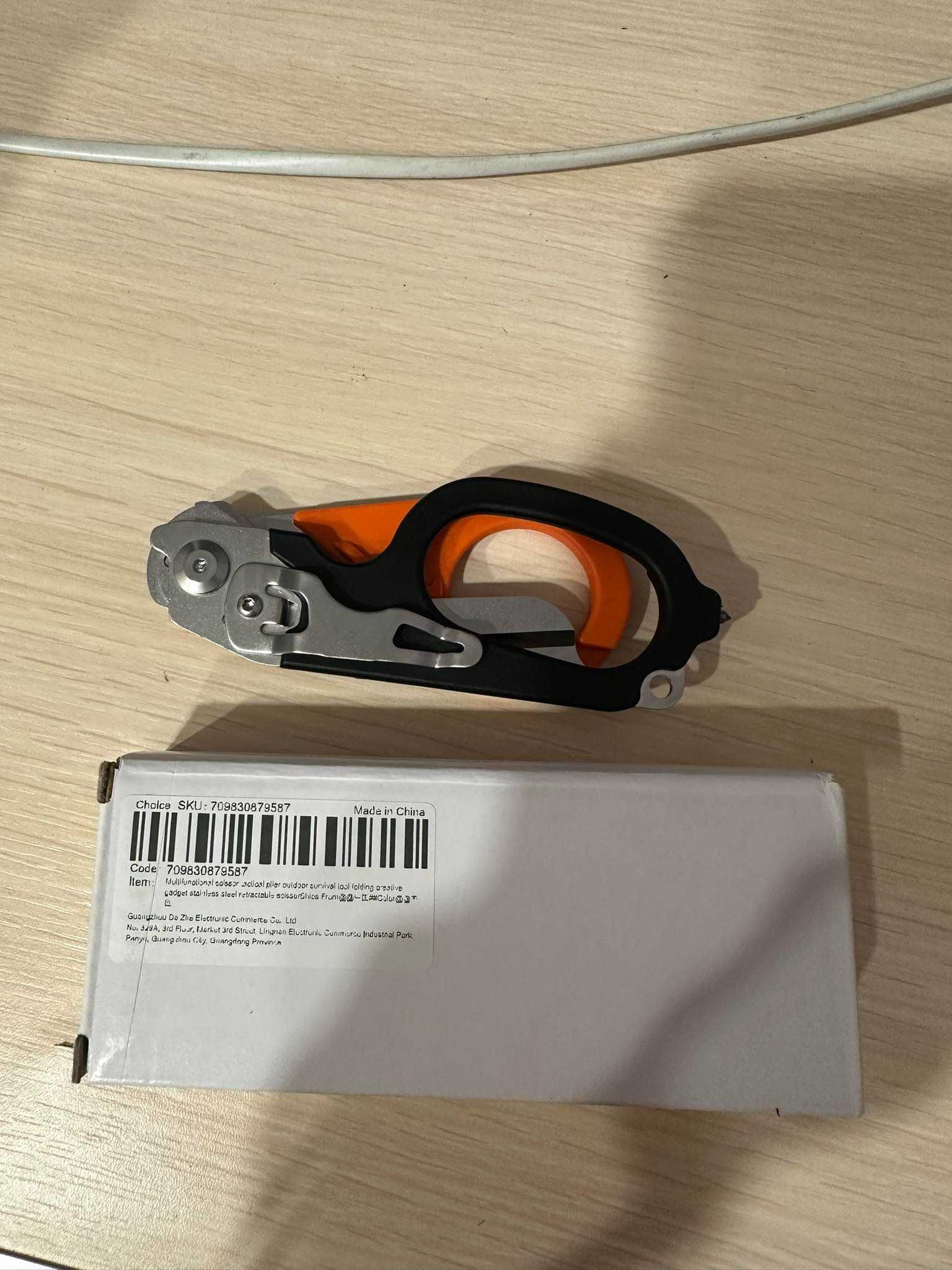 nożyczki medyczne, ratownice, raptor, edc, multitool