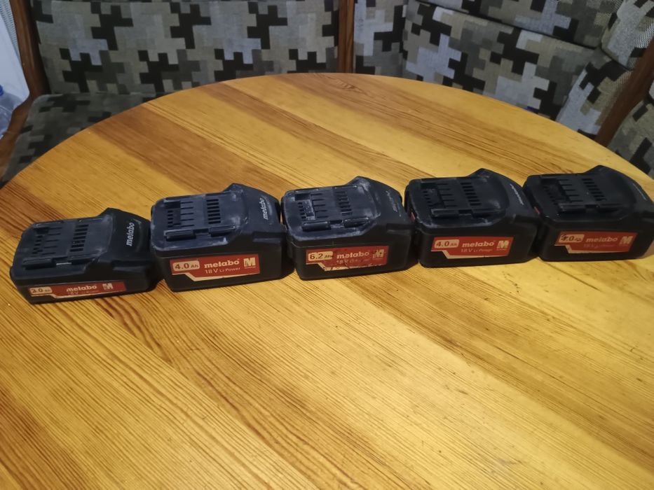 аккумулятори metabo 18в