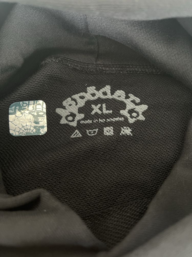 Sp5der Hoddie OG black