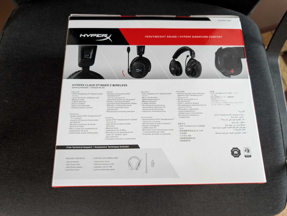 HyperX Cloud Stinger 2 Wireless - nowe