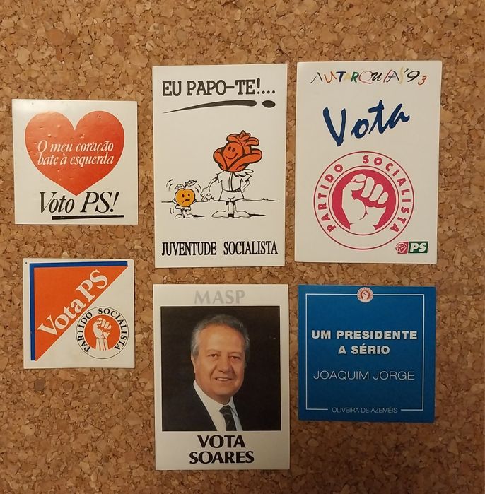 Autocolantes Politica PS Partido Socialista