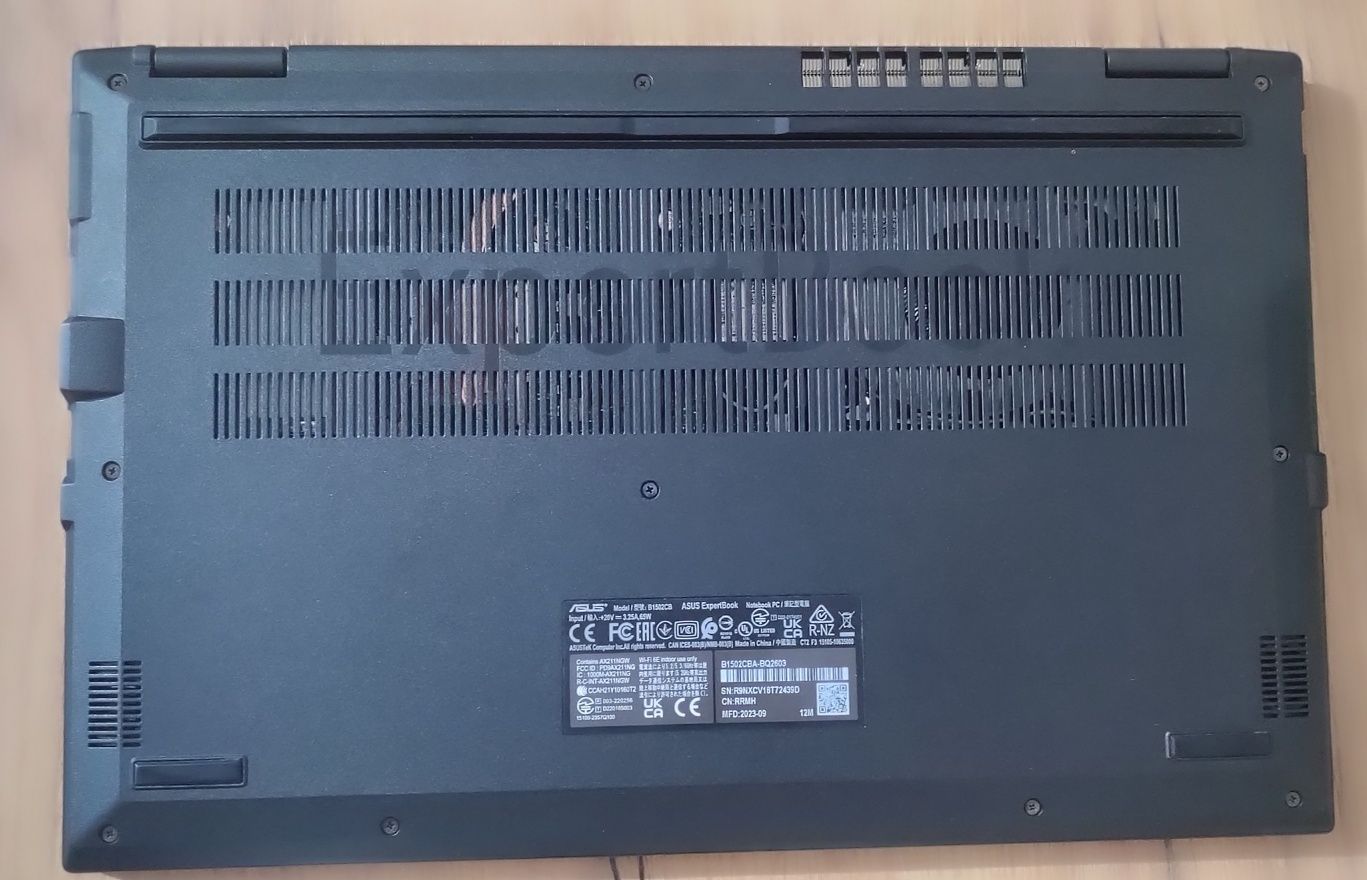 asus expertbook b1502cba core i3