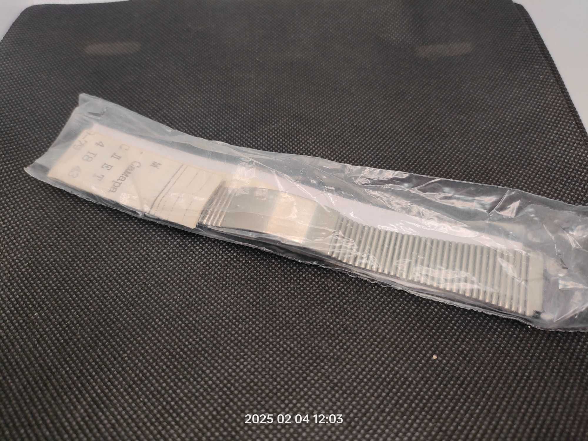 Nowe bransolety do zegarków CCCP poljot rakieta ZSSR Ruskich NOS 18mm