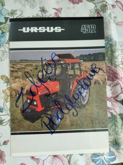 Ursus folder prospekt 4512 oryginał