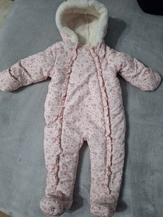 Kombinezon zimowy niemowlęcy 9-12 mies