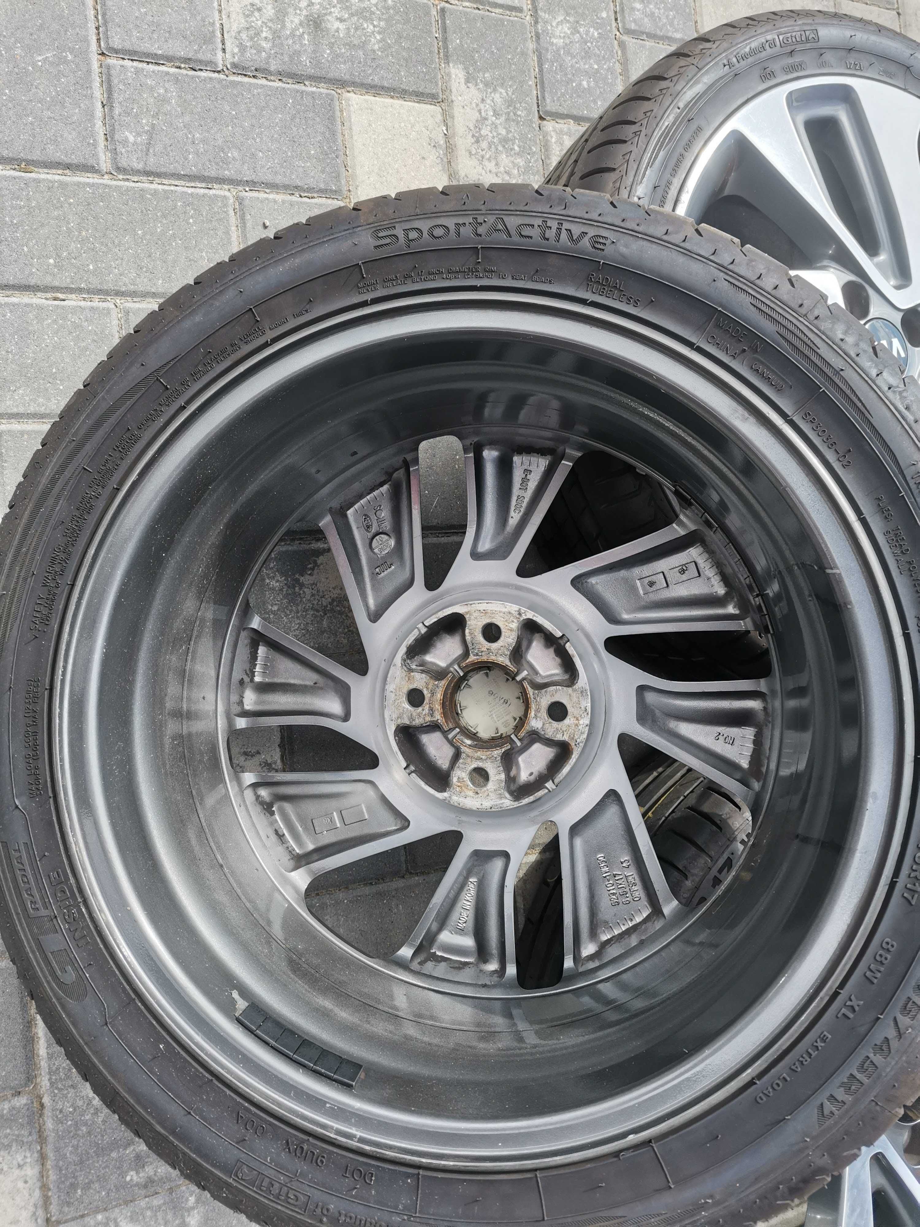 Felgi KIA RIO Picanto 6.5Jx17H2 4x100 ET43 TPMS