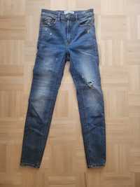 Nowe spodnie jeansy stravidarius rozm s