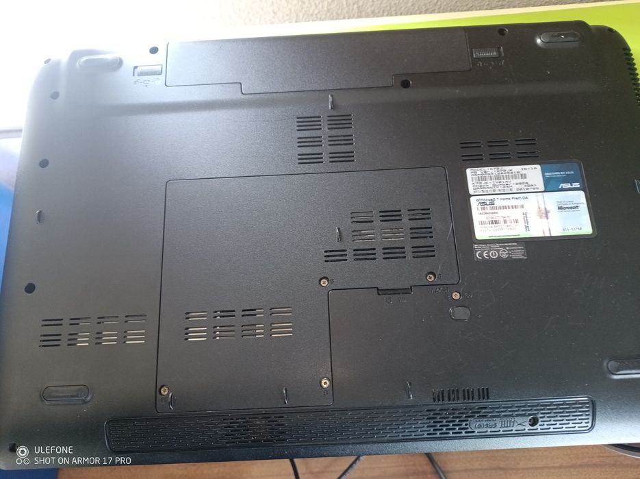 Portátil ASUS K72Jk 17,3" I5 8gb ram