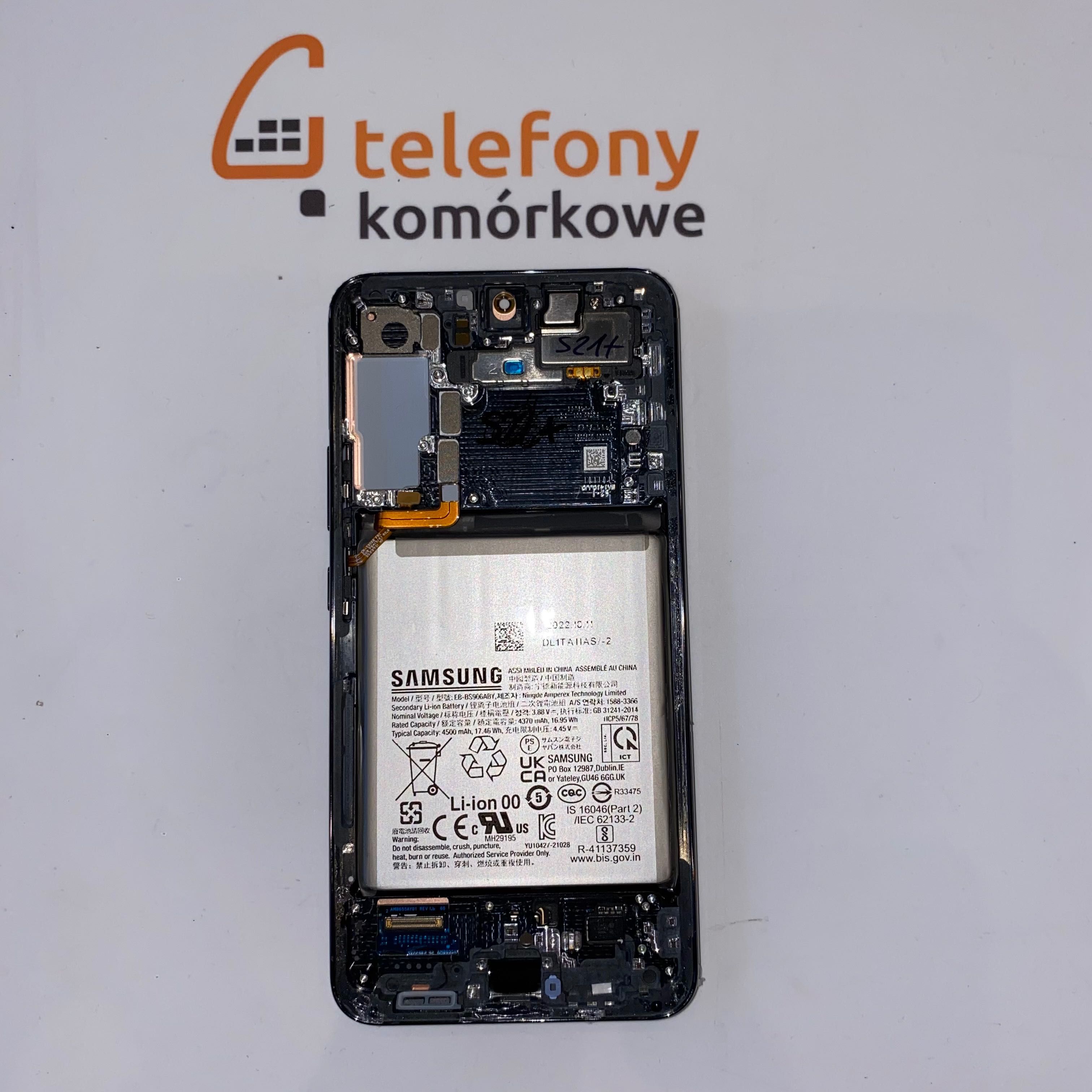 Samsung S21+ ekran wyświetlacz z ramką bateria