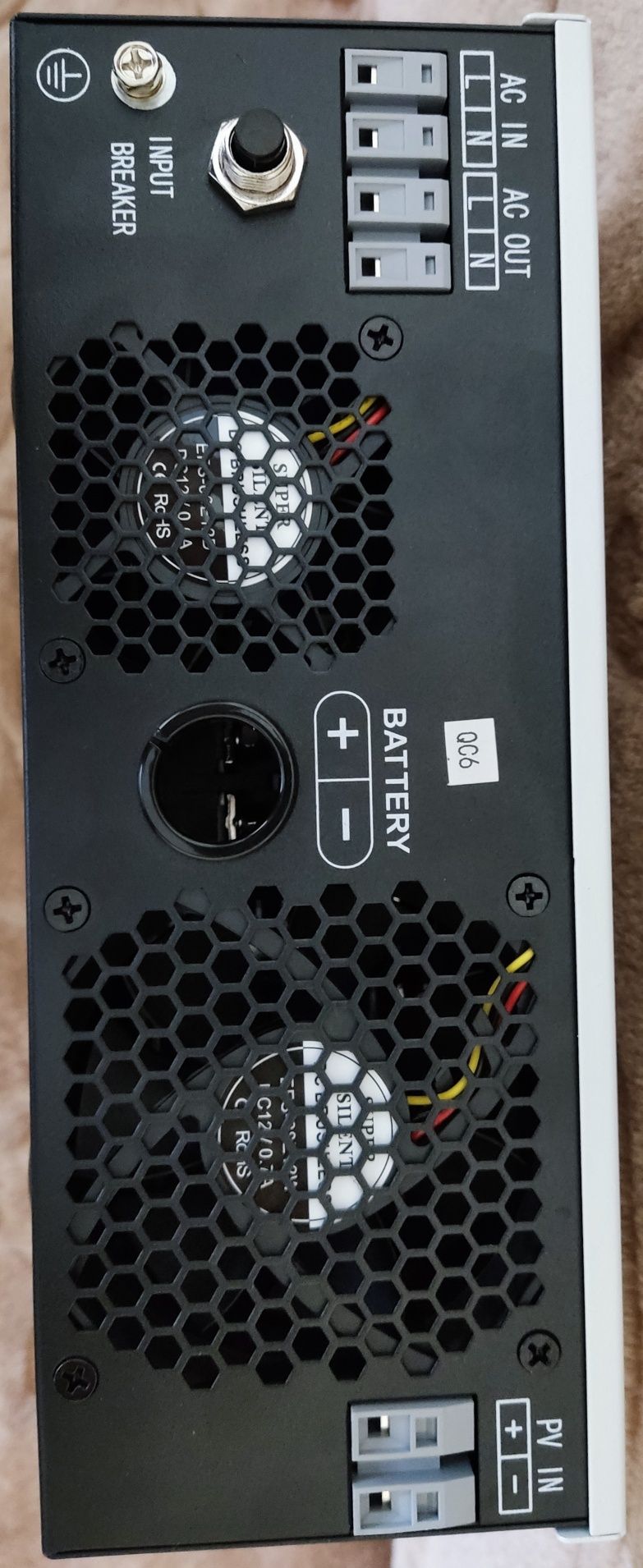 Гібридний сонячний інвертор 12V 1000VA 800W MPPT ДБЖ UPS ББЖ