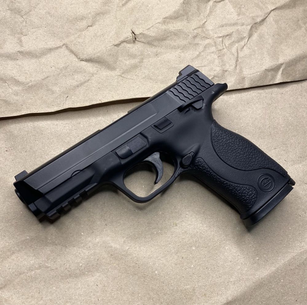 Іграшковий металевий пістолет для розваг Smith Wesson Galaxy G51