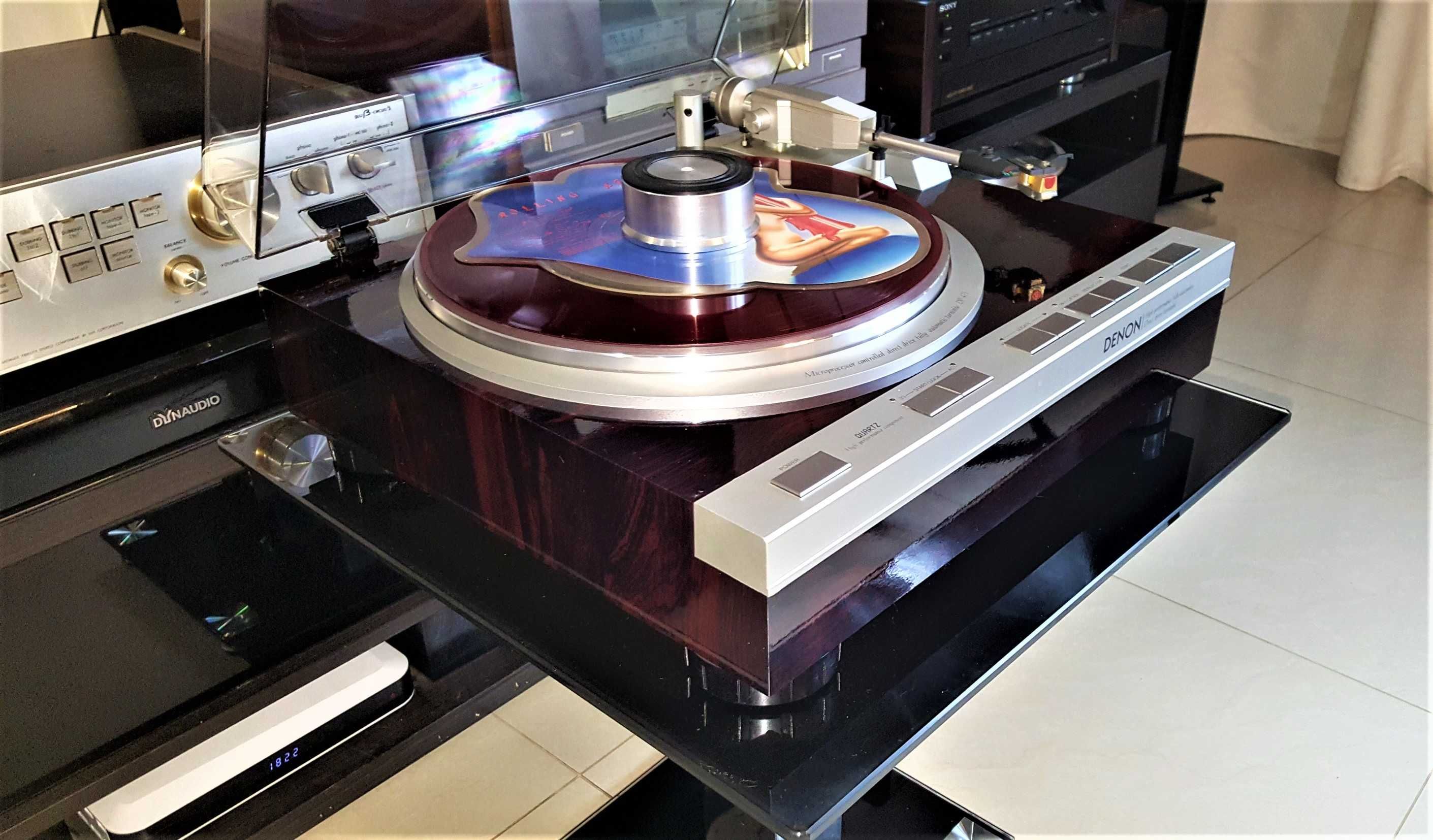 Gramofon Denon DP 47 F - 59L stan oryginalny jak nowy system z AT20SLe