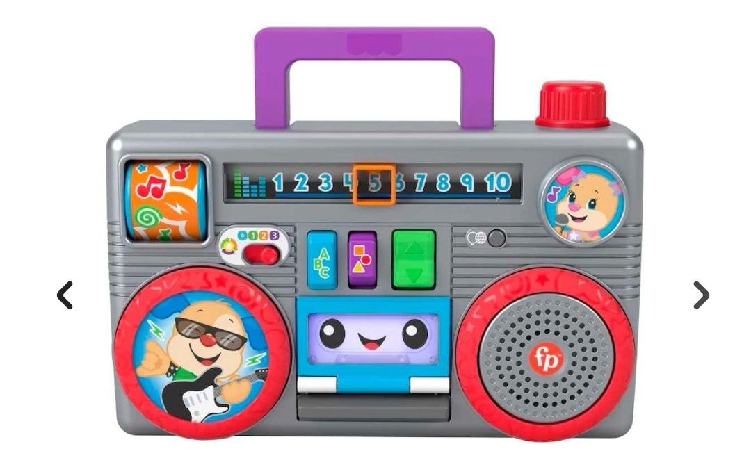 Rádio da fisher price artigo único