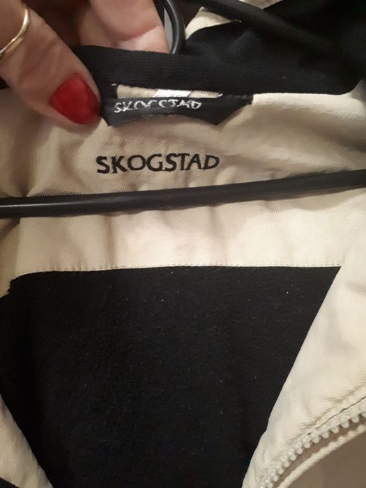 Skogstad  ocieplana jenot futerko naturalne