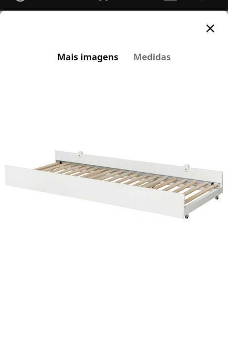 Cama individual/ com cama gaveta