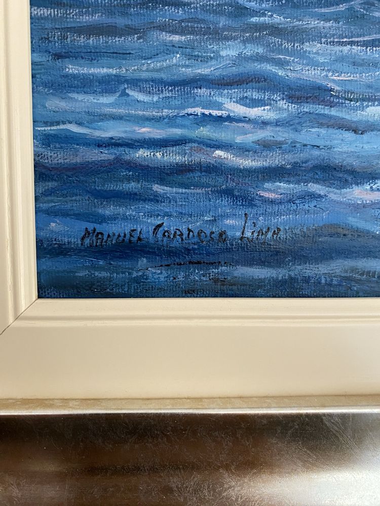 Quadro Manuel Cardoso Lima “cacilheiros”