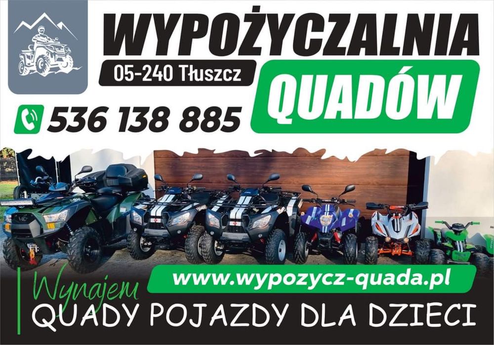 Wypożyczalnia quadów kymco cf moto