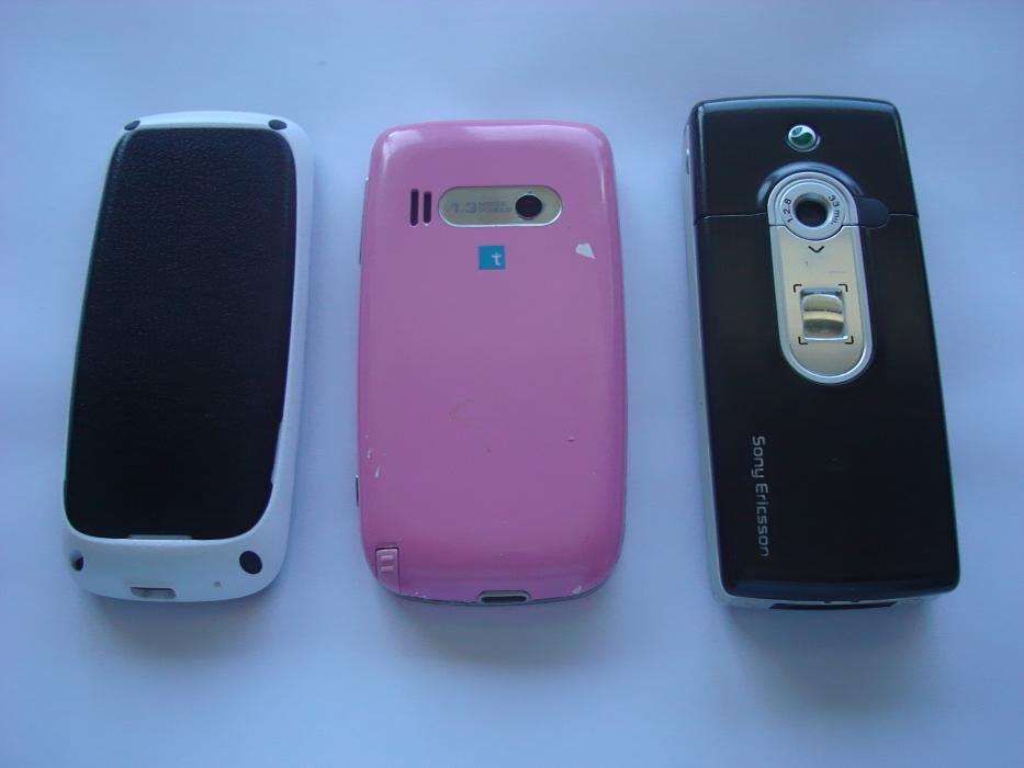 3 telemóveis funcionais