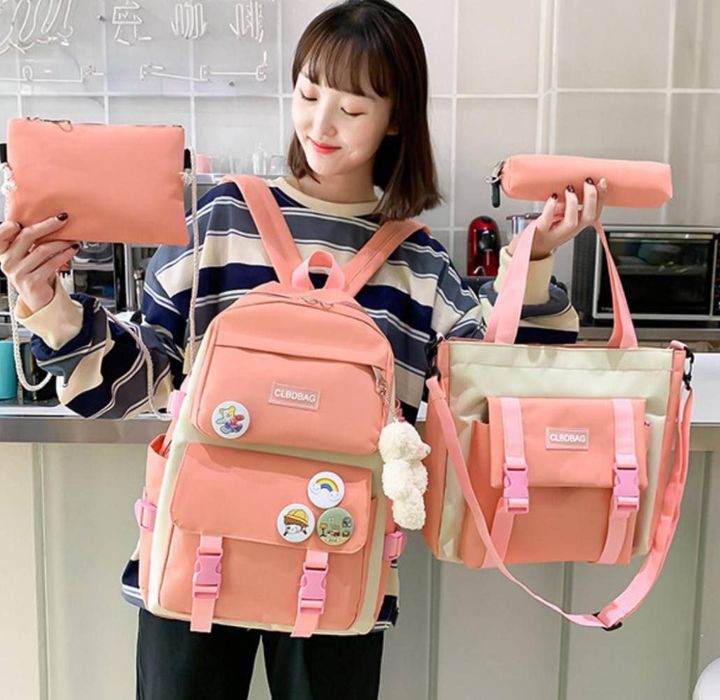 Рюкзак 4в1 (рюкзак, сумка, клатч мішечок, пенал)